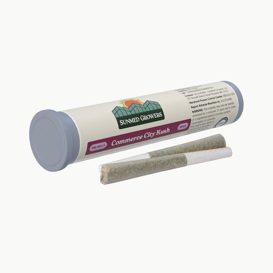 SunMed Growers - Commerce City Kush Pre Roll 0.5g/2 Pack - 1