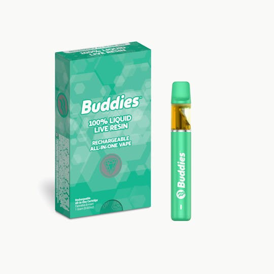 Buddies Brand - Live Resin Zoap 1g AIO Vape (H) - 1