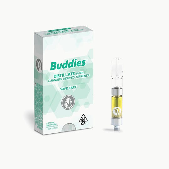 Buddies Brand - Distillate + CDT Knights Templar 1g Vape Cart (I) - 1