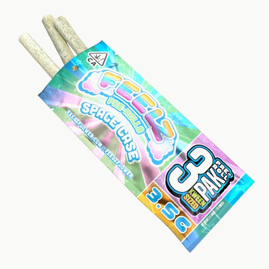 Bango Distribution - Space Case | Feelz Flower 3 Packs | 3.5G - 1