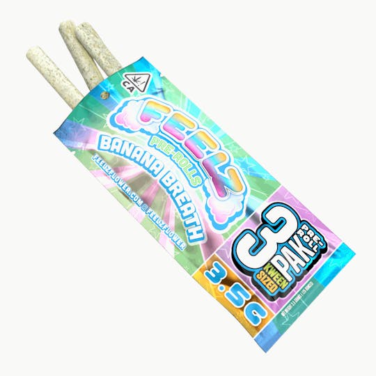 Bango Distribution - Banana Breath | Feelz Flower 3 Packs | 3.5G - 1