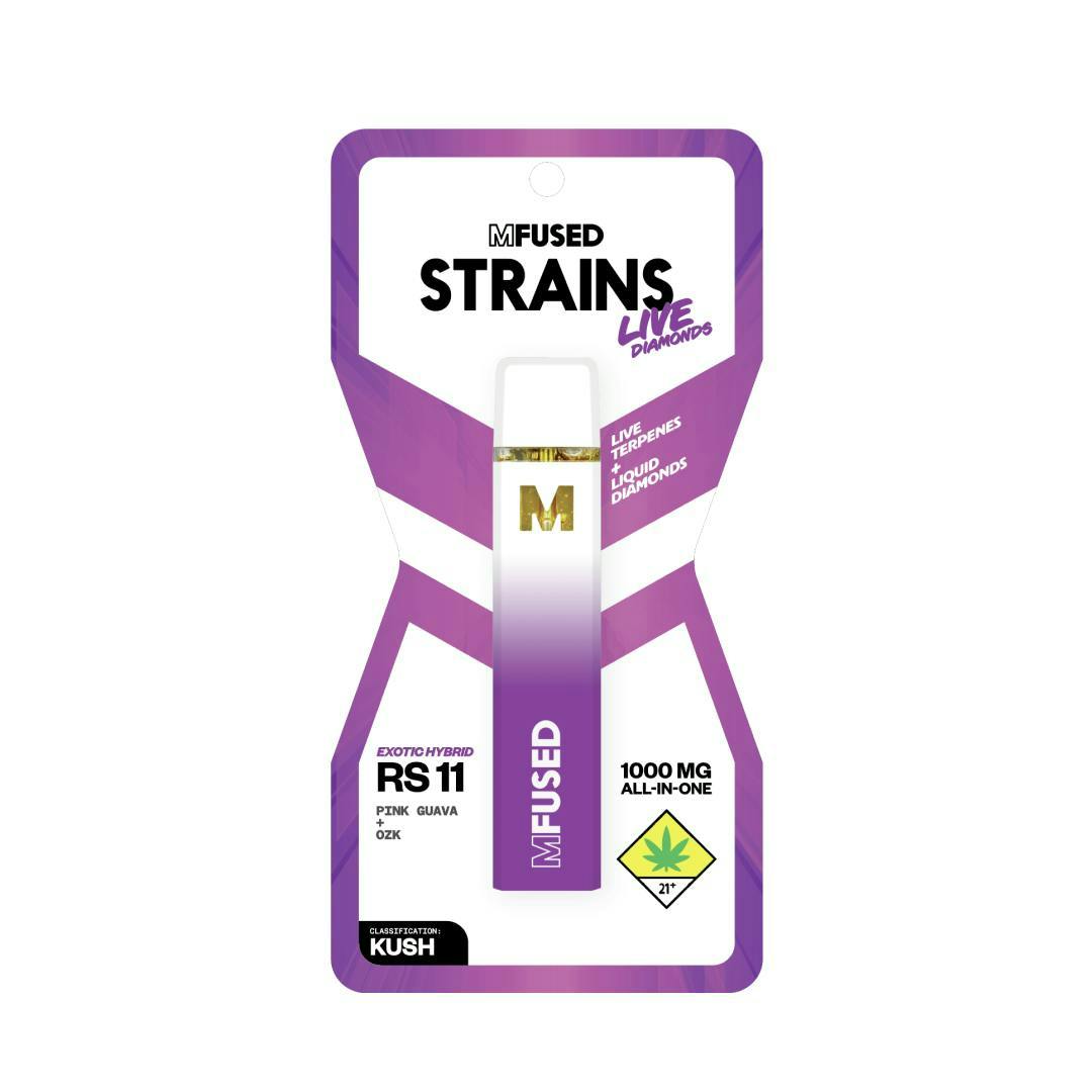 MFused - RS 11 - STRAINS Live Diamonds Disposable - 1