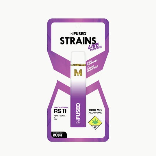 MFused - RS 11 - STRAINS Live Diamonds Disposable - 1