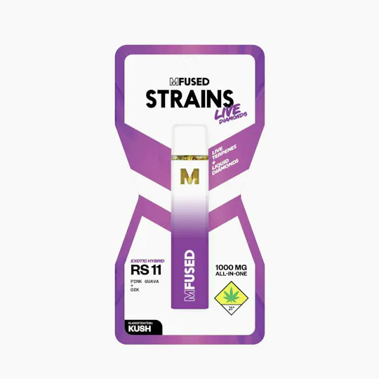 MFused - RS 11 - STRAINS Live Diamonds Disposable - 1