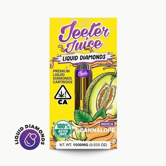 Jeeter - Jeeter Juice Liquid Diamonds Vape Cartridge - Cannalope - 1