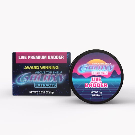Galaxy - Jealousy Premium Live Badder 1g CA - 1