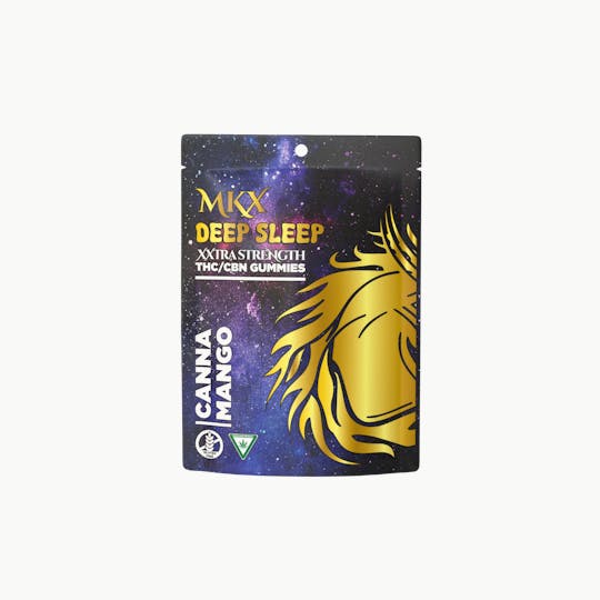 MKX Oil Co - 200mg- THC/CBN Deep Sleep Gummies (Canna Mango) - 1
