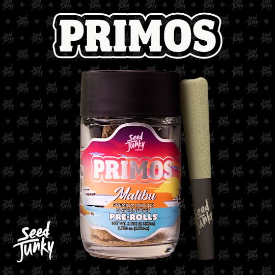 Seed Junky - PRIMOS- HASH INFUSED- MALIBU - 1