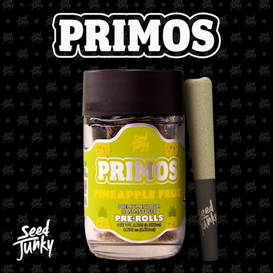 Seed Junky - PRIMOS- HASH INFUSED- PINEAPPLE FRUZ - 1