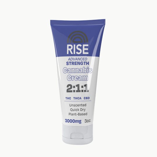 RISE - RISE 2:1:1 Advanced Strength Cream - 3oz - 1