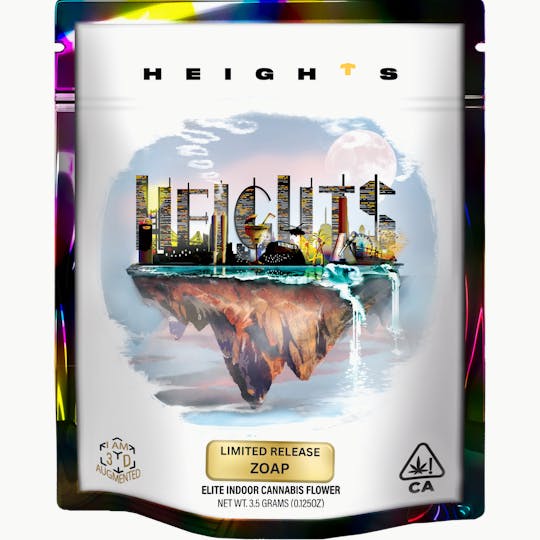 Heights Flower - HEIGHTS Limited Release ZOAP - 3.5g Indoor Flower - 1