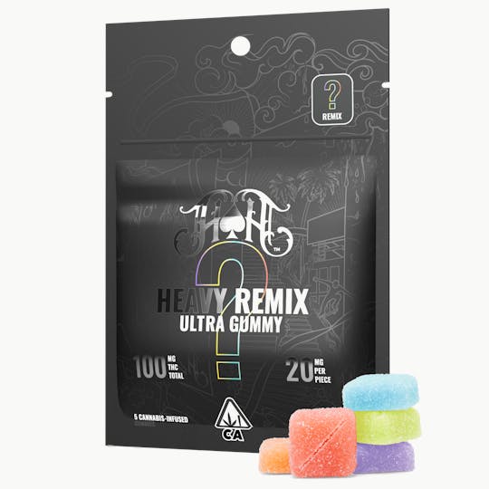 Heavy Hitters - Heavy Remix Gummy | - Ultra Pure Gummies - 100mg THC - 1