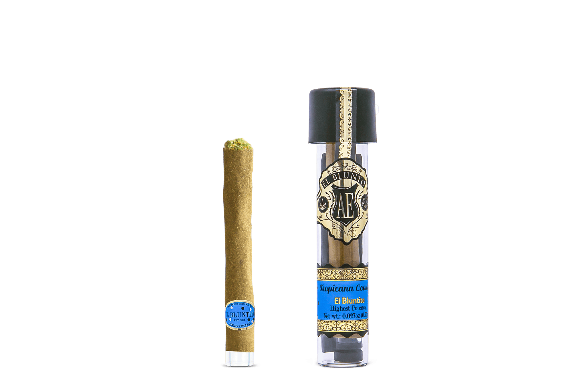El Blunto by Albert Einstone's - El Bluntito - Tropicanna Cookies - .75G Cigarillo [Mini Blunt] - 1