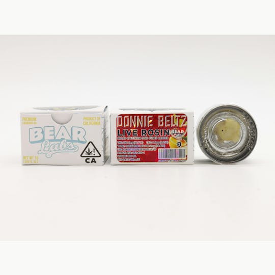Bear Labs - Donnie Beltz T3 Live Rosin - 1g - 1