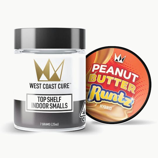 West Coast Cure - Peanut Butter Runtz - 7G Top Shelf Indoor Smalls - 1