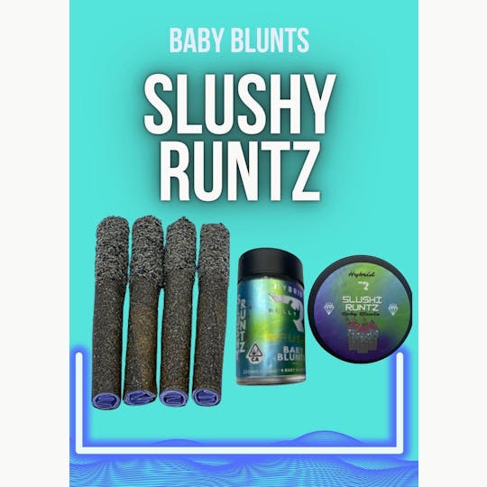 ROLLY - Baby Blunts Slushy Runtz Diamond & Hash Infused 2.5 Grams - 1