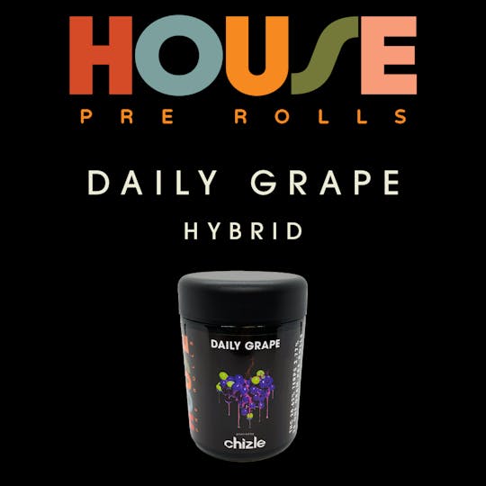 Easy Street Extracts - House - Daily Grape 28g Preroll OZ pack - 1
