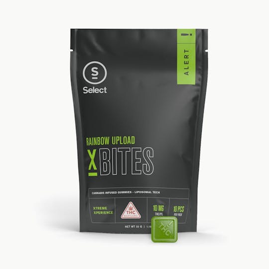 Select - Rainbow Upload X Bites 10pk (100mg) | MD - 1