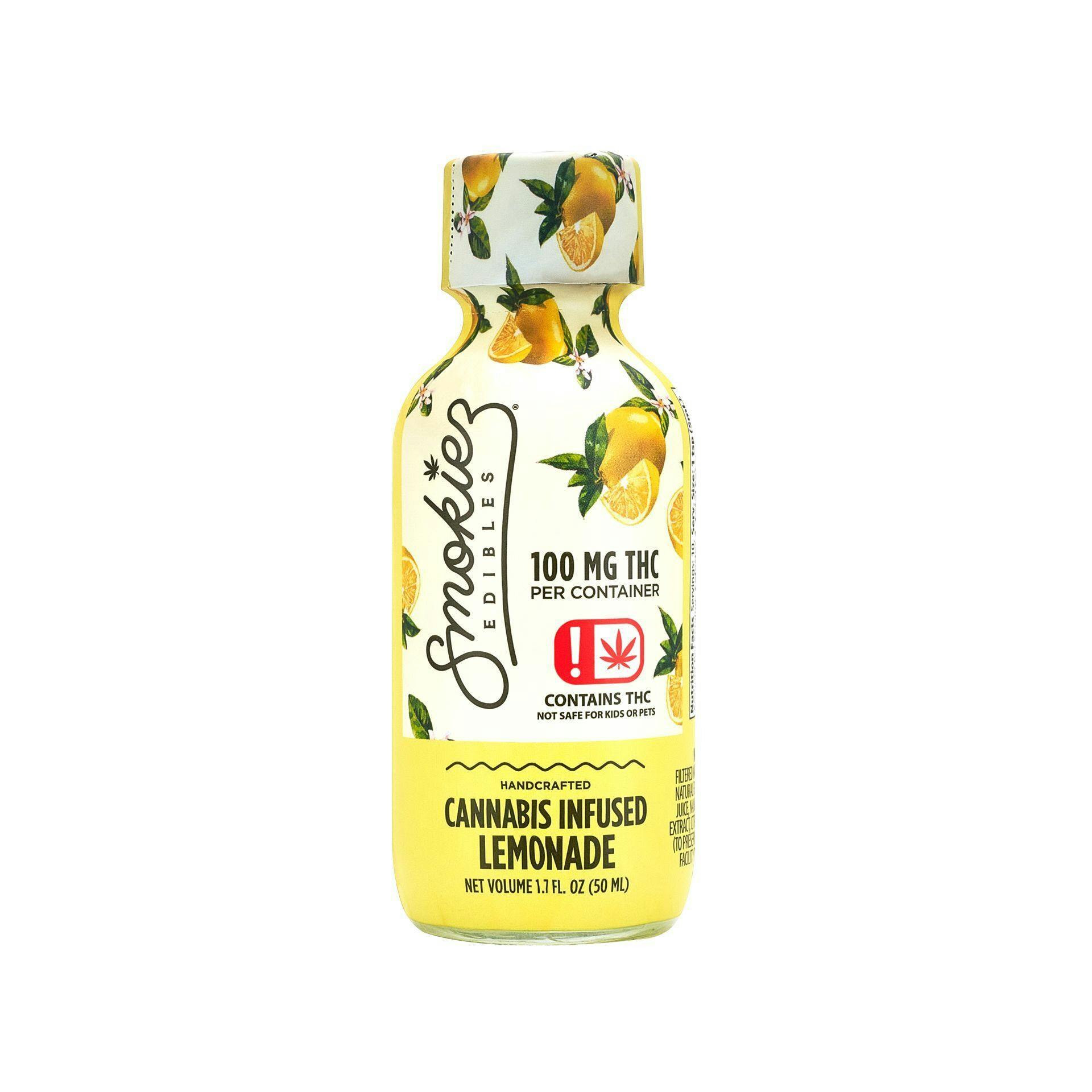 Smokiez Edibles - Infused Lemonade 2oz Shot100mg THC - 1