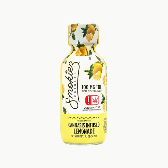 Smokiez Edibles - Infused Lemonade 2oz Shot100mg THC - 1