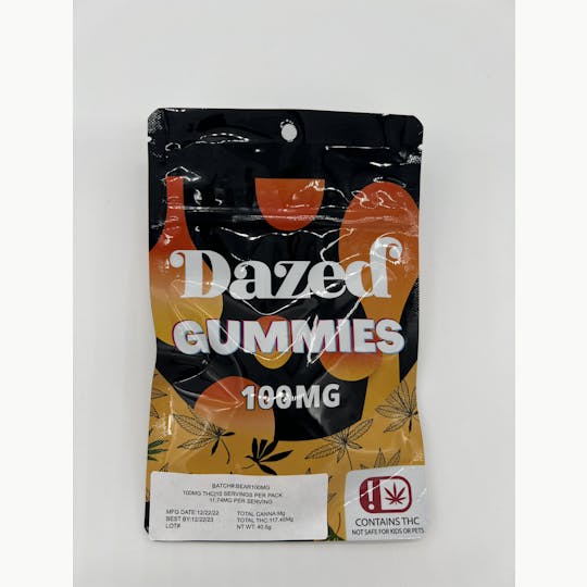 DAZED - 100 MG Gummies - 1