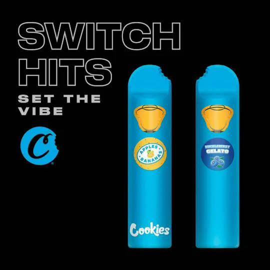 Cookies | Apples & Bananas x Huckleberry Gelato | Disposable | 1g - Cookies Cookies | Apples & Bananas x Huckleberry Gelato | Disposable | 1g - Cookies