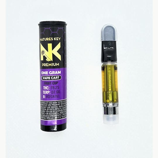 Natures Key - Alien OG 1g Vape Cartridge - 1