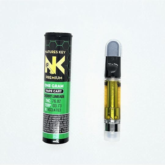 Natures Key - Cherry Limeade 1g Vape Cart - 1