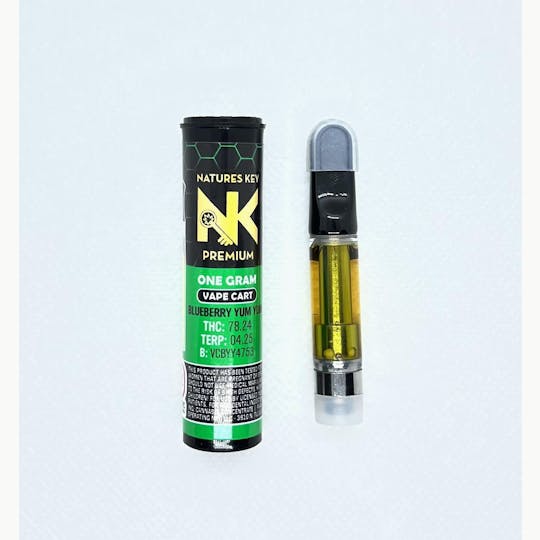 Natures Key - Strawberry Milk 1g Vape Cart - 1