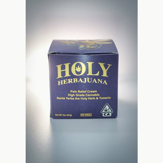 Holy Herbajuana - 2oz Pain Relief Cream 300mg - 1