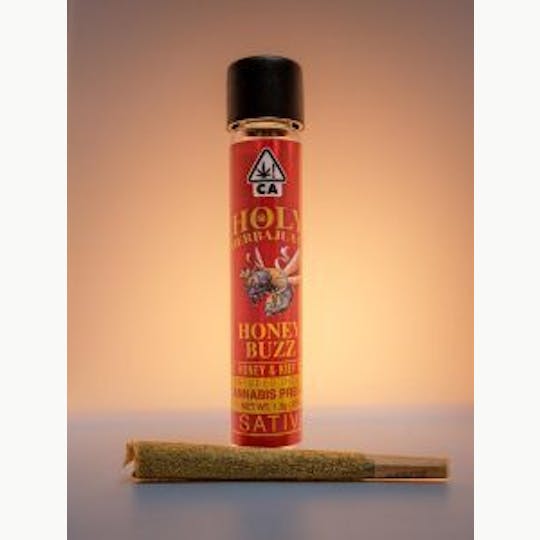 Holy Herbajuana - Honey Buzz Infused 1.3g Pre-roll Joint - Sativa - 1