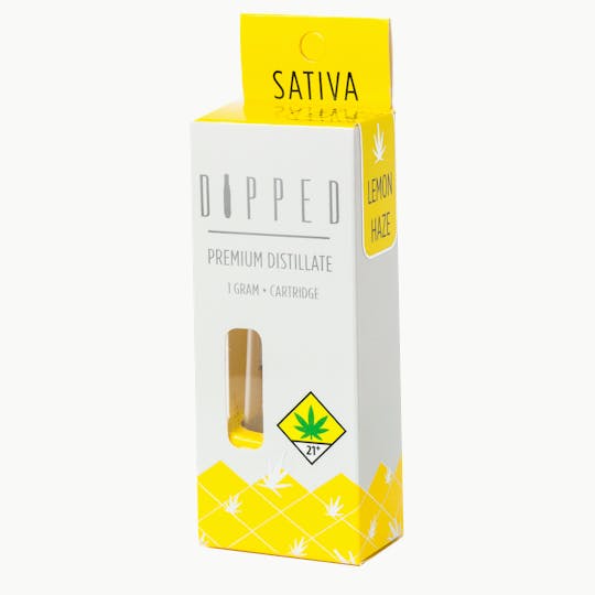 Swifts Edibles - DIPPED Distillate Cartridge- Lemon Haze - 1