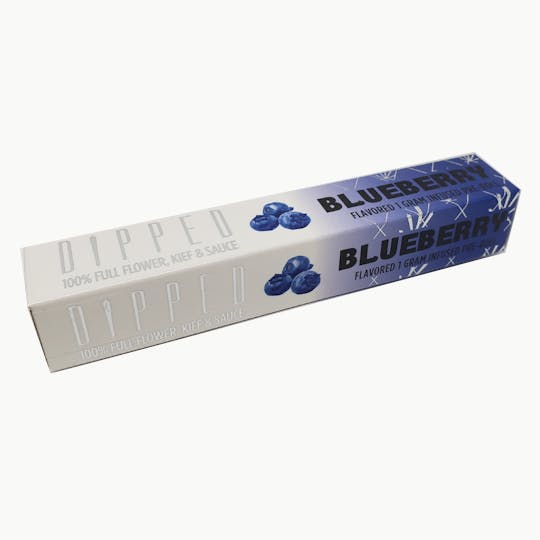 Swifts Edibles - DIPPED Flavored Infused Pre-Roll 1G Blueberry - 1