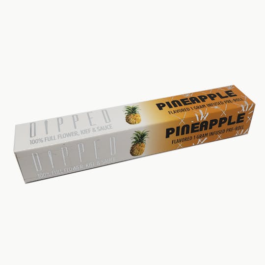 Swifts Edibles - DIPPED Flavored Infused Pre-Roll 1G Pineapple - 1