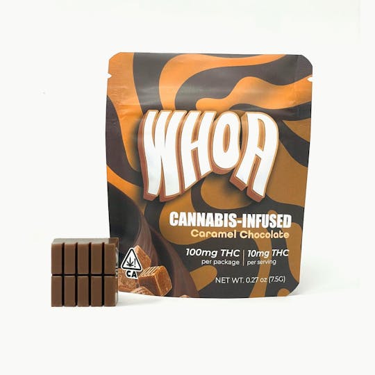 Whoa - WHOA Caramel Chocolate - Bite (100mg) - 1