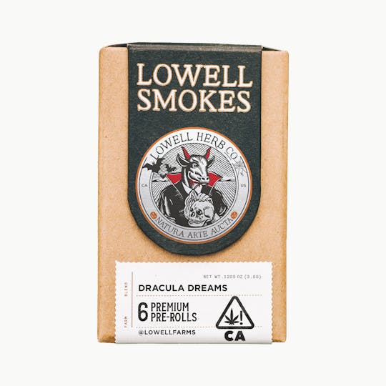 Lowell Herb Co. - Lowell Smokes | 3.5g Pre-Roll Pack | Dracula Dreams - 1