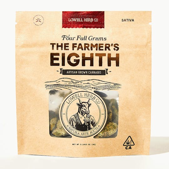 Lowell Herb Co. - 4g Farmers Eighth | Lemon Zest (Sativa) - 1