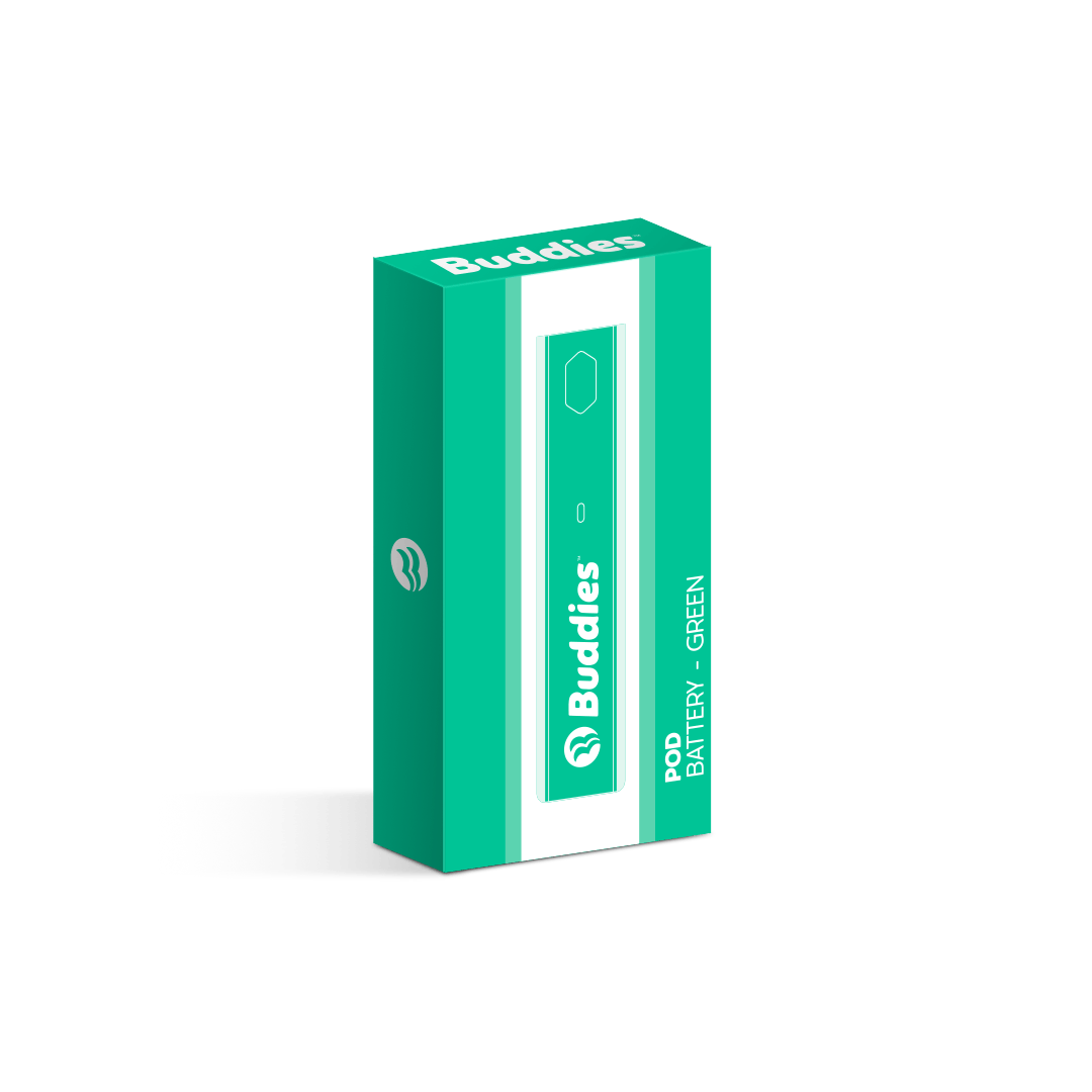 Buddies Brand - Green | Live Resin Battery - 1