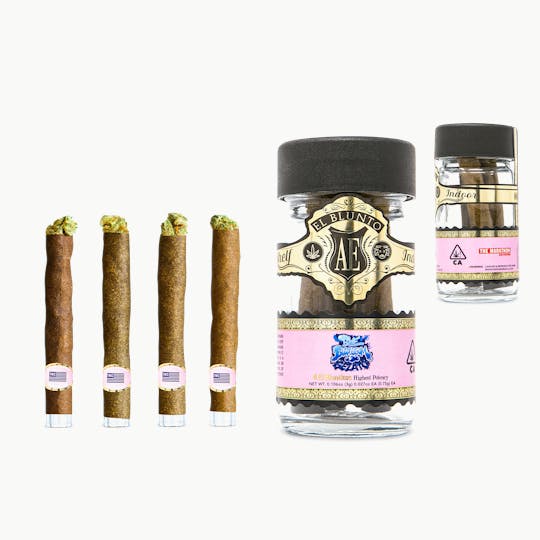El Blunto by Albert Einstone's - El Bluntito x Marathon 4-Pack - Blue Bubblegum Gelato - 4 x .75G - 1