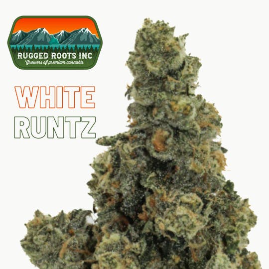 Rugged Roots - Rugged Roots - White Runtz 3.5g Smalls Flower - 1