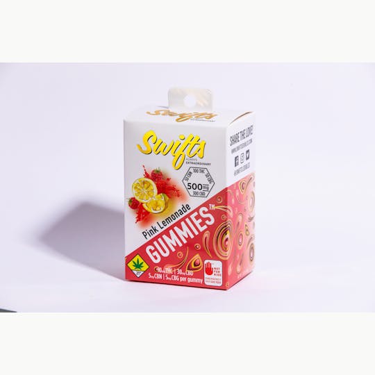 Swifts Edibles - Swifts Gummies Pink Lemonade MAX 500MG - 1