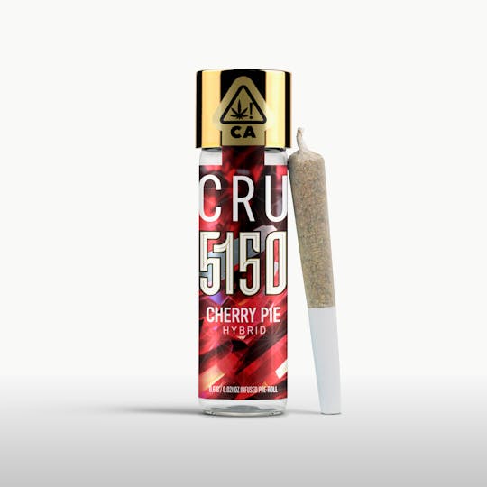 CRU Cannabis - Cherry Pie (0.6G 5150 Pre-Roll) - 1