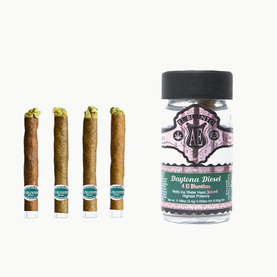 El Blunto by Albert Einstone's - El Bluntito 4-Pack - Daytona Diesel - 4 x .85G - Hash Infused - 1