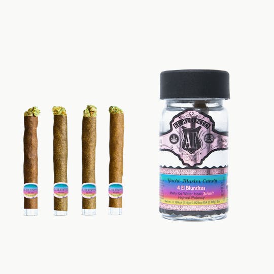El Blunto by Albert Einstone's - El Bluntito 4-Pack - Yacht-Master Candy - 4 x .85G - Hash Infused - 1