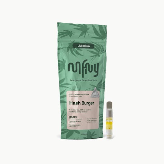 MFNY - Hash Burger Live Resin 510 Cart Vape | 0.5g - 1