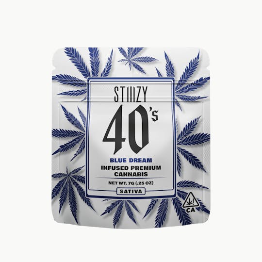 STIIIZY - - BLUE DREAM - 7G 40's Infused Flower - 1