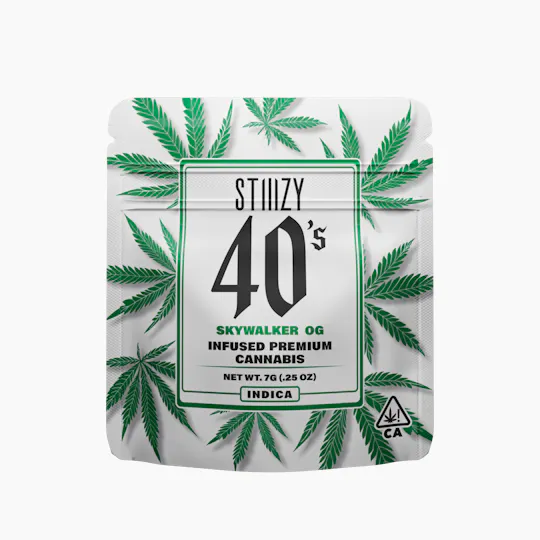 STIIIZY - - SKYWALKER OG - 7G 40's Infused Flower - 1