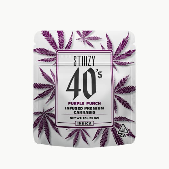 STIIIZY - - PURPLE PUNCH - 7G 40's Infused Flower - 1