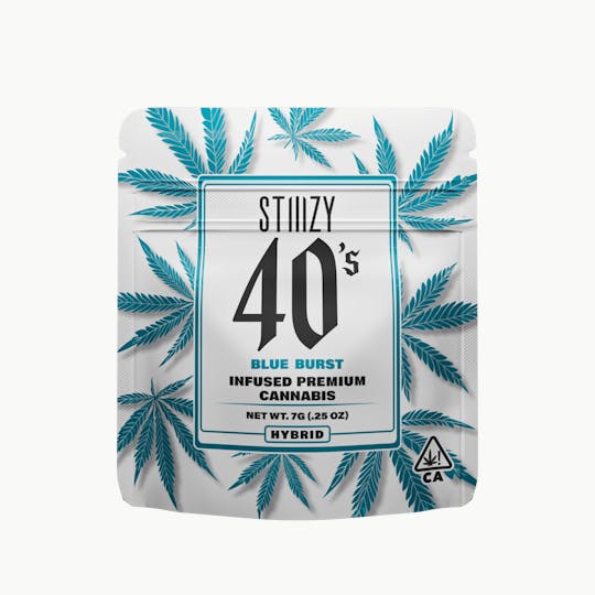 STIIIZY - - BLUE BURST - 7G 40's Infused Flower - 1