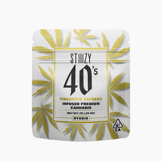 STIIIZY - - PINEAPPLE EXPRESS - 7G 40's Infused Flower - 1